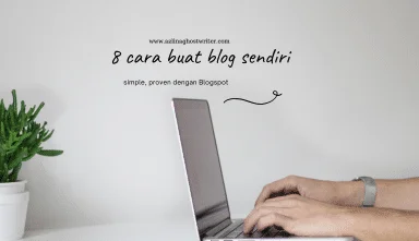 cara buat blog sendiri